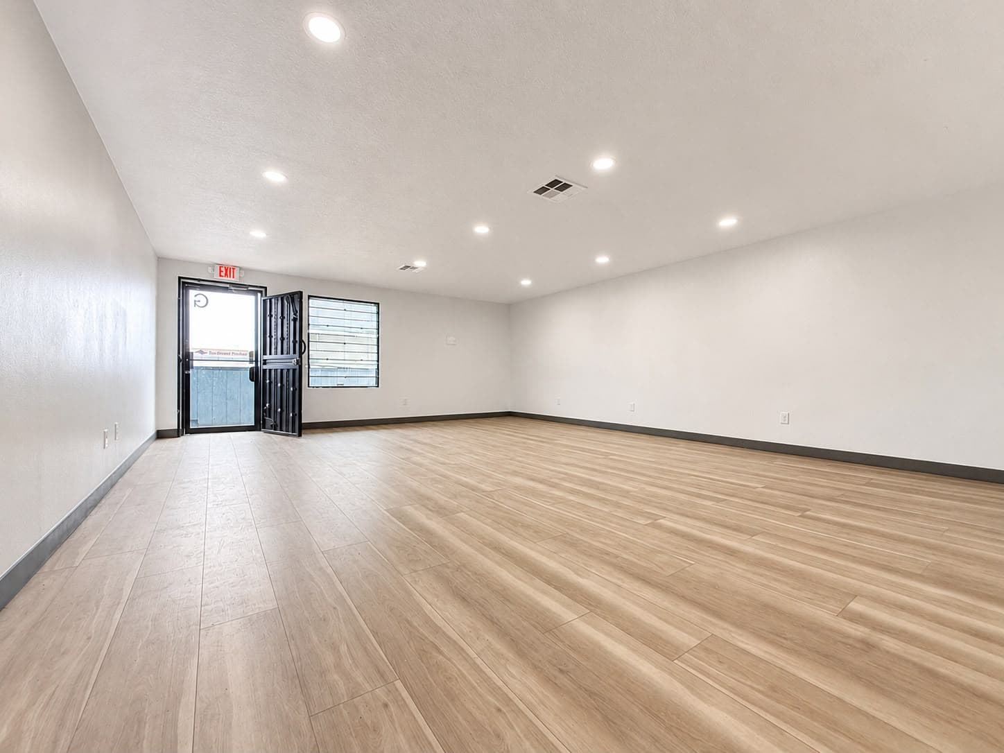 Renovated 900 sqft office with private restroom